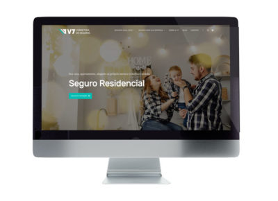 Novo site V7 Corretora de Seguros